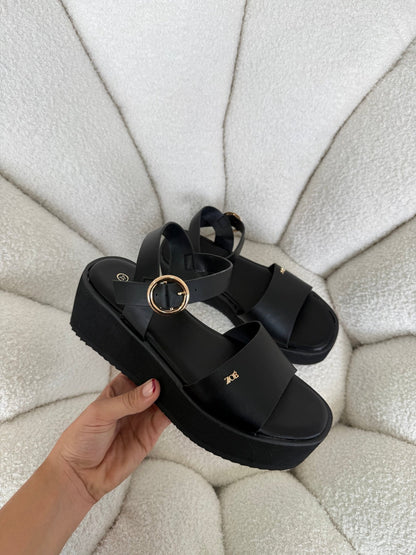 Sandalias Negro Plataforma 14930 Hebilla Casual de mujer Zoé Brand Costa Rica - ZOÉ BRAND 2026 BLACK disponible-35