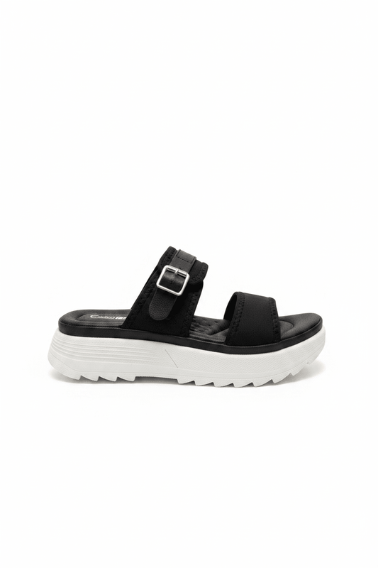 Sandalias Negro Plataforma 15119 Hebilla Correa Casual de mujer Costa Rica - ZOÉ BRAND