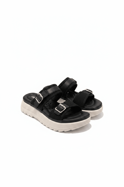 Sandalias Negro Plataforma 15119 Hebilla Correa Casual de mujer Costa Rica - ZOÉ BRAND