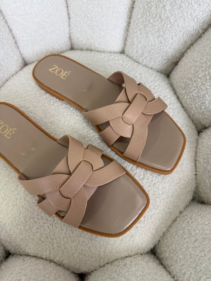 Sandalias Nude 14949 Flats Casual de mujer Zoé Brand Costa Rica - ZOÉ BRAND 2026 disponible-35 disponible-36