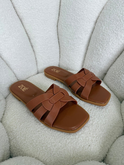 Sandalias Tan 14950 Flats Casual de mujer Zoé Brand Costa Rica - ZOÉ BRAND 2026 disponible-35 disponible-36
