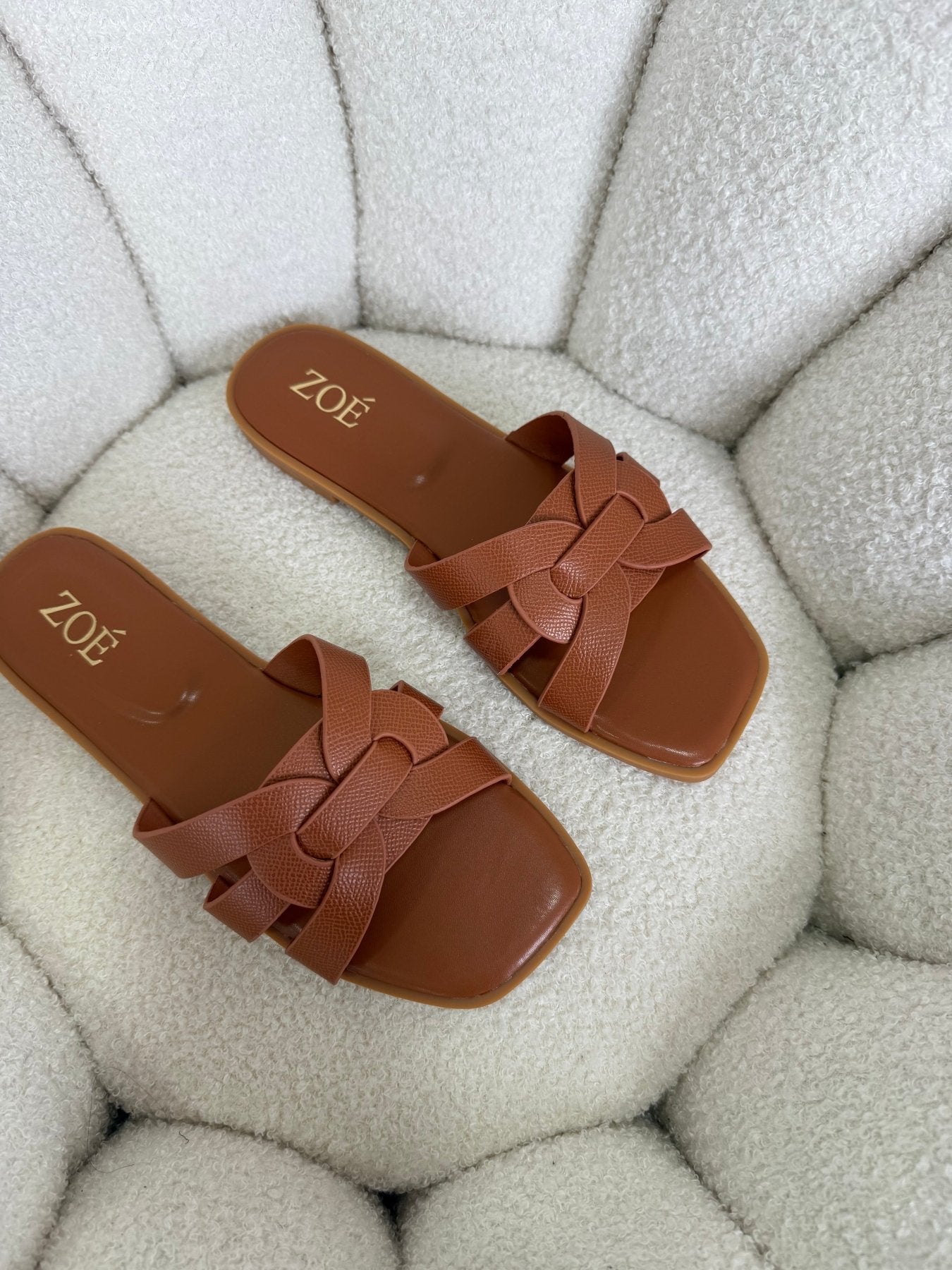 Sandalias Tan 14950 Flats Casual de mujer Zoé Brand Costa Rica - ZOÉ BRAND 2026 disponible-35 disponible-36