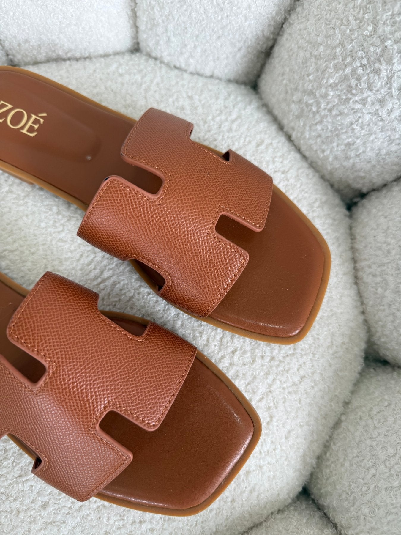 Sandalias Tan Flats 14907 Casual de mujer Zoé Brand Costa Rica - ZOÉ BRAND 2026 disponible-35 disponible-36
