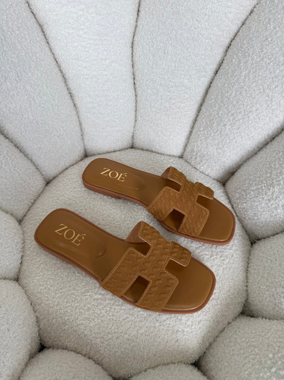Sandalias Tan Gamuza 14946 Flats Casual de mujer Zoé Brand Costa Rica - ZOÉ BRAND 2026 disponible-35 disponible-36