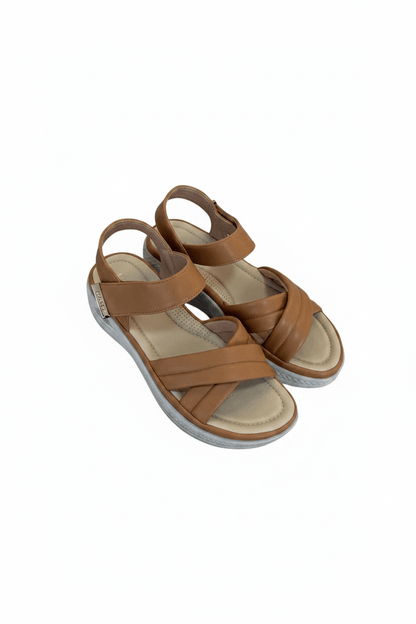 Sandalias Tan Plataforma 15104 Correa Casual de mujer Costa Rica - ZOÉ BRAND 2026 chancletas disponible-35