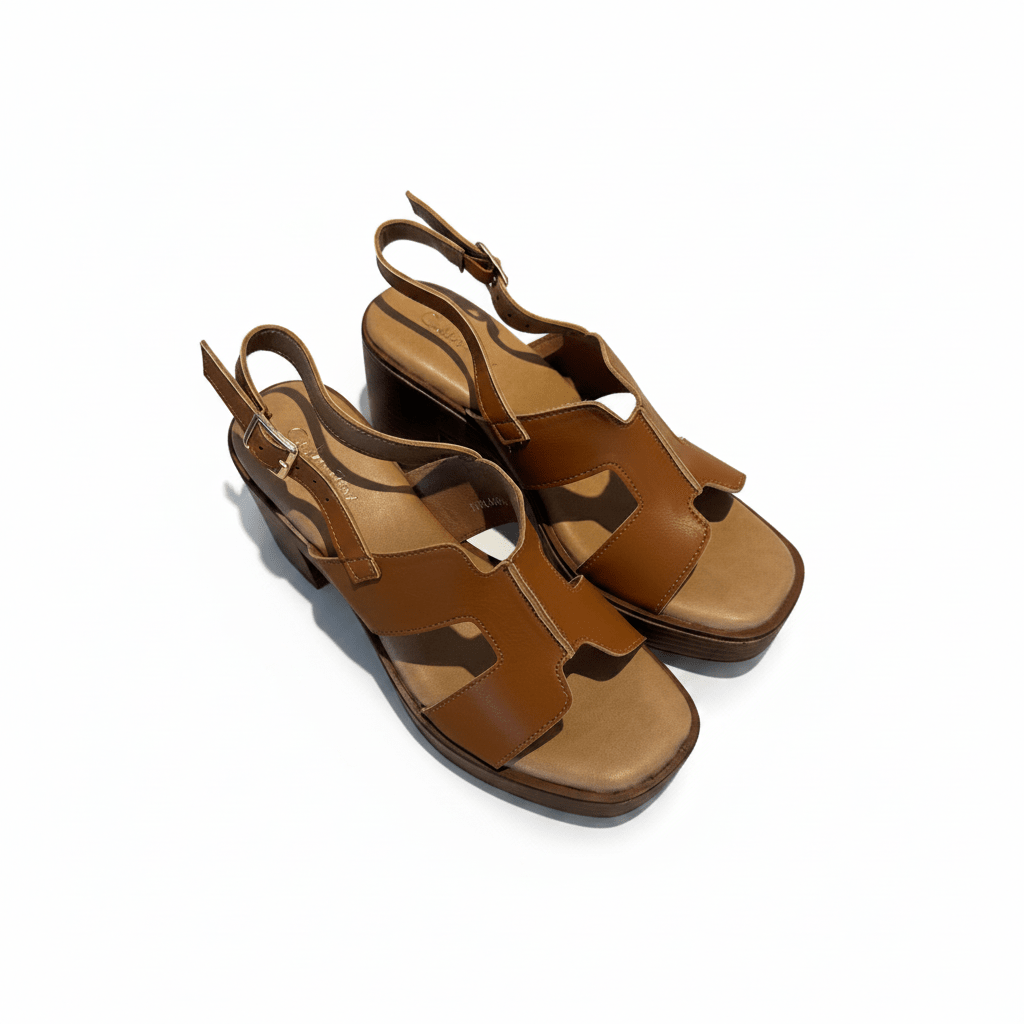 Sandalias Tan Tacón Medio 15127 Correa de mujer Costa Rica - ZOÉ BRAND 2026 clásico disponible-35