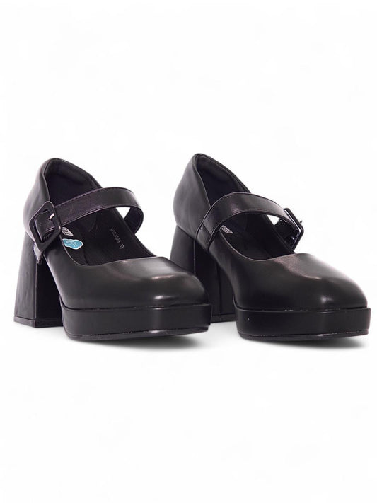 Tacones Negros 13763 Hebilla Mary Jane Casual de mujer Zoé Brand Costa Rica