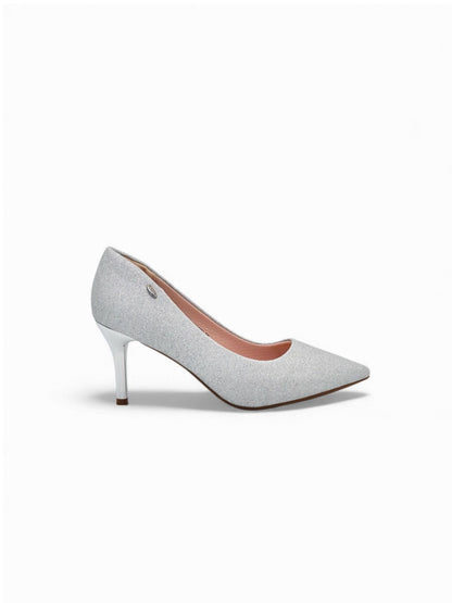 Tacones Plata 14576 Stilettos Ejecutivo de mujer Zoé Brand Costa Rica