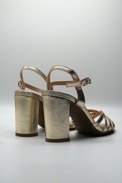 Tacones Dorado Brillos 14780 Hebilla de mujer Zoé Brand Costa Rica