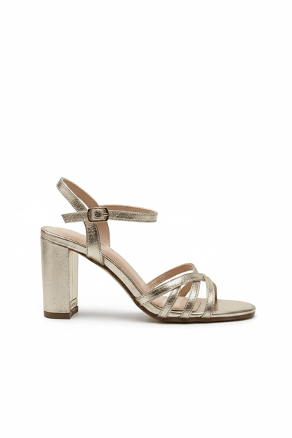 Tacones Dorado Brillos 14780 Hebilla de mujer Zoé Brand Costa Rica