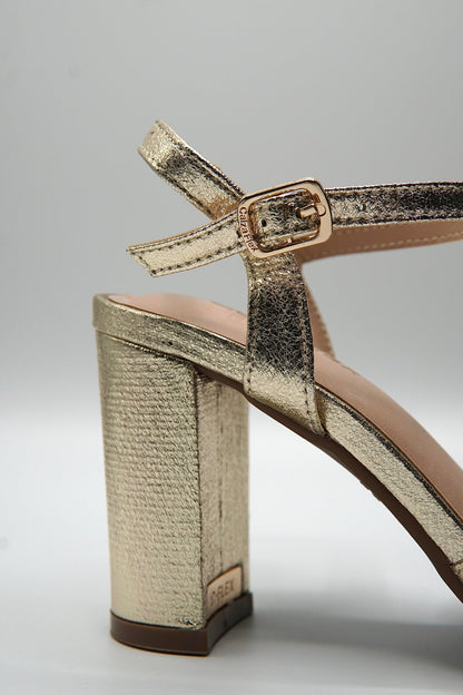 Tacones Dorado Brillos 14780 Hebilla de mujer Zoé Brand Costa Rica