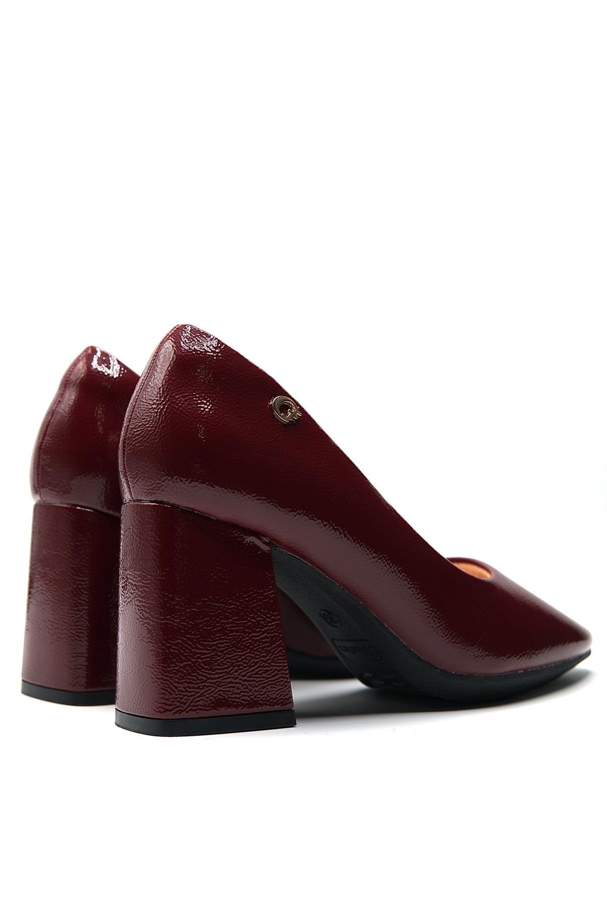 Tacones Burdeos Charol 14787 Casual Ejecutivo de mujer Zoé Brand Costa Rica