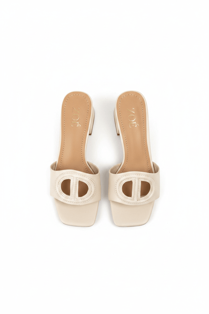 Tacones Blanco 14957 Casual de mujer Zoé Brand Costa Rica