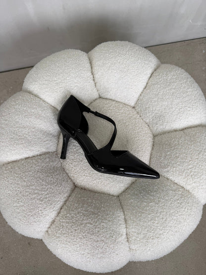 Tacones Negro Charol 15011 Slingback Ejecutivo Zoé Brand Costa Rica