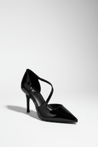 Tacones Negro Charol 15011 Slingback Ejecutivo Zoé Brand Costa Rica