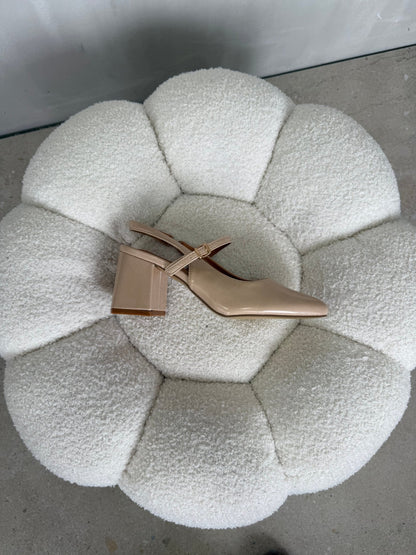 Tacones Nude 15050 Slingback Ejecutivo Zoé Brand Costa Rica
