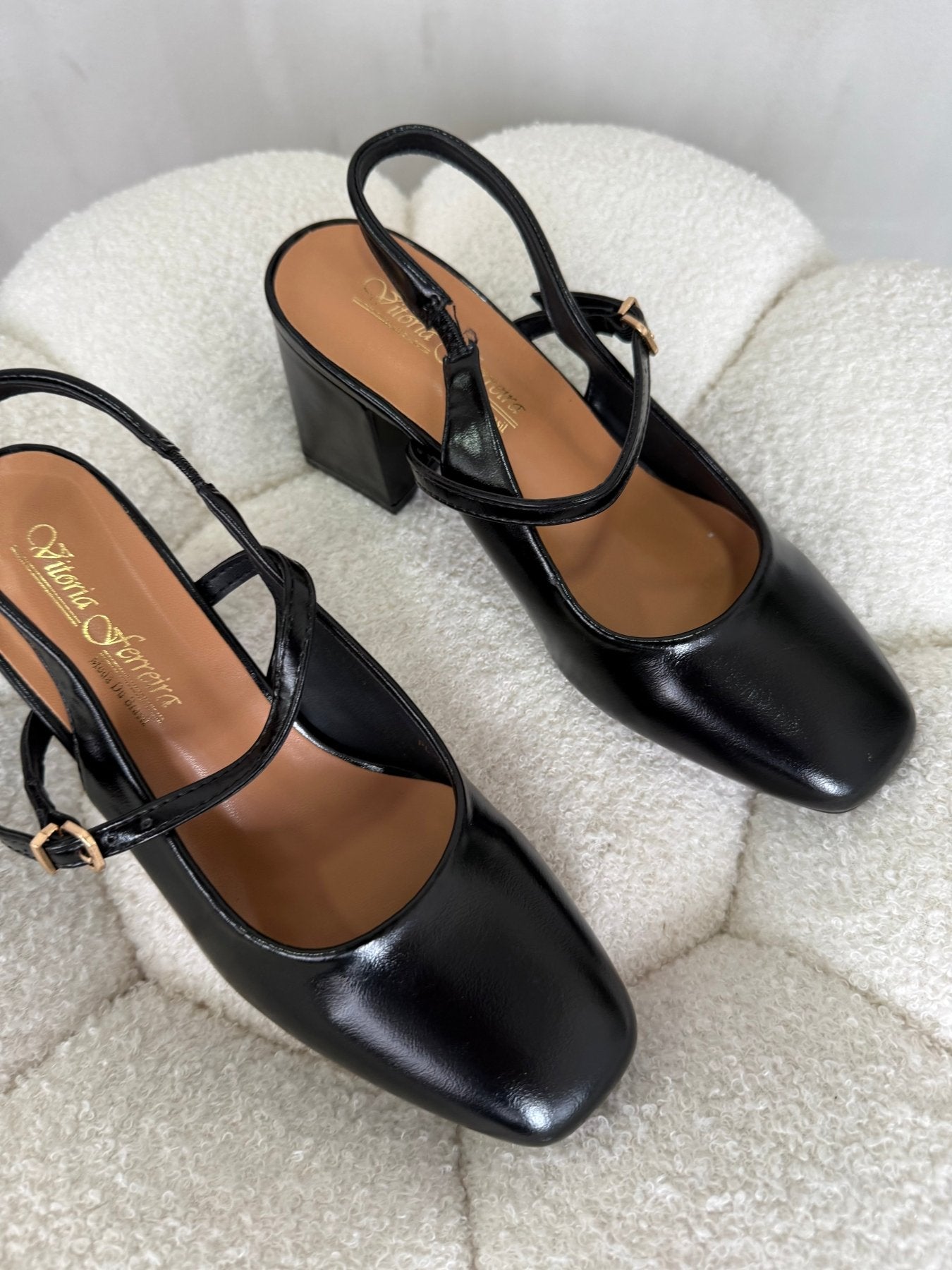 Tacones Negro 15051 Slingback Ejecutivo Zoé Brand Costa Rica