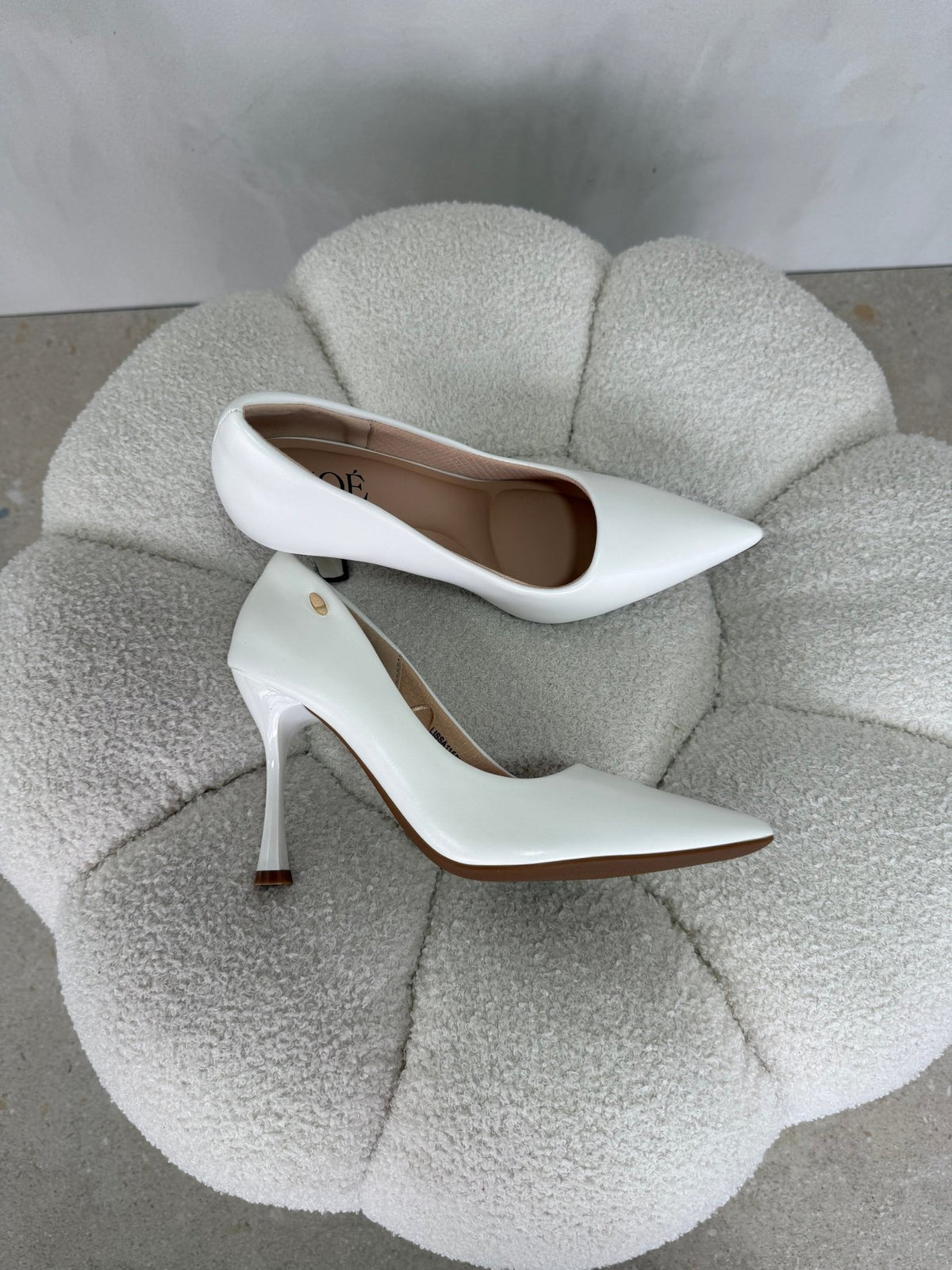 Tacones Blanco Tacón Alto 15101 Punta Fina de mujer Costa Rica - ZOÉ BRAND 2026 clásico disponible-35