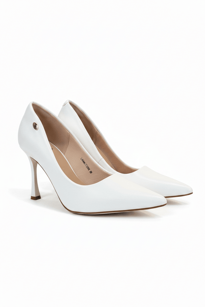 Tacones Blanco Tacón Alto 15101 Punta Fina de mujer Costa Rica - ZOÉ BRAND 2026 clásico disponible-35