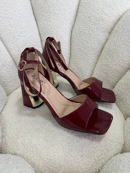 Tacones Burdeos Charol 14993 con Hebilla Ejecutivo de mujer Zoé Brand Costa Rica - ZOÉ BRAND 2026 burgundy disponible-35