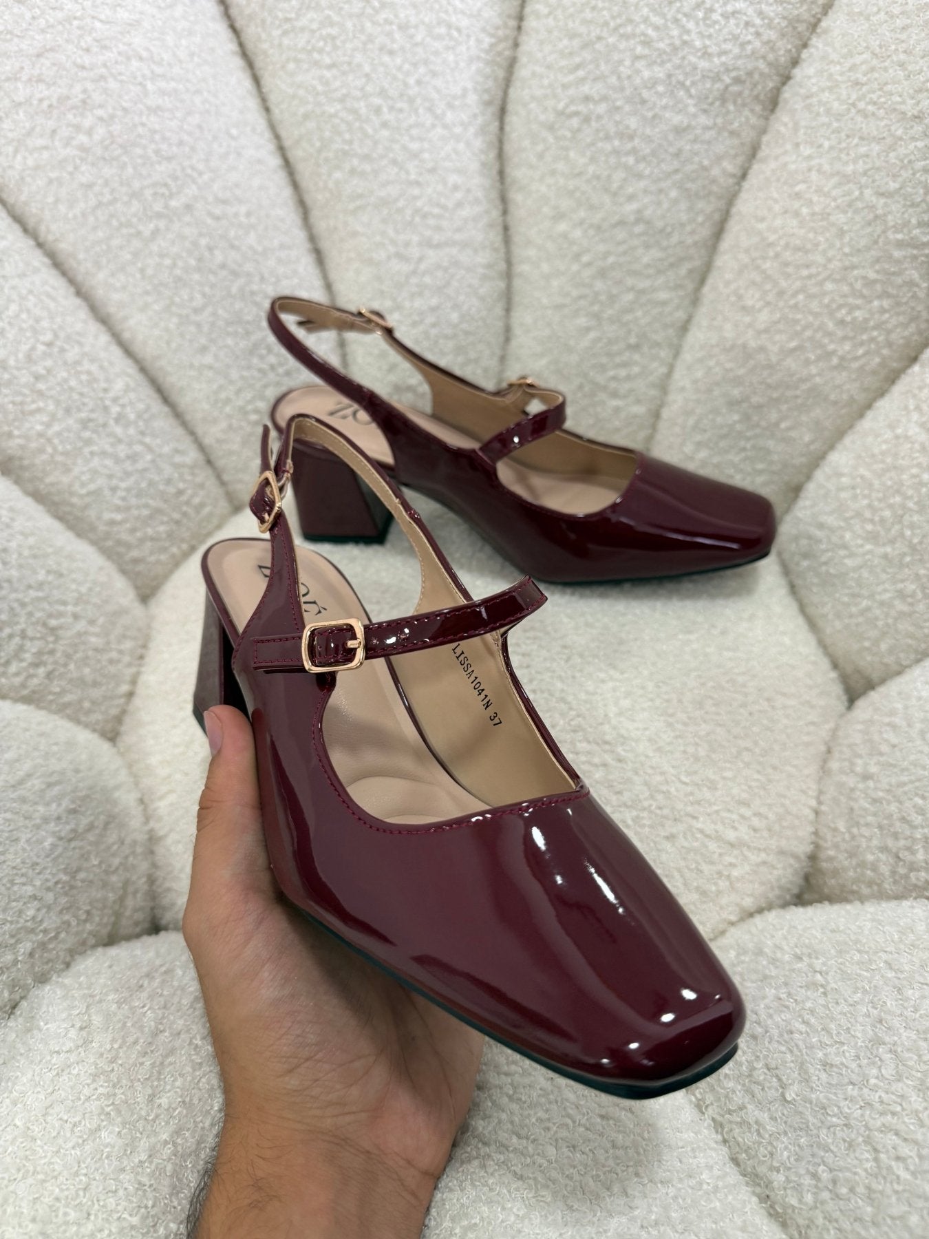 Tacones Burdeos Charol 15001 Hebilla Mary Jane Ejecutivo Zoé Brand Costa Rica - ZOÉ BRAND 2026 burgundy disponible-35