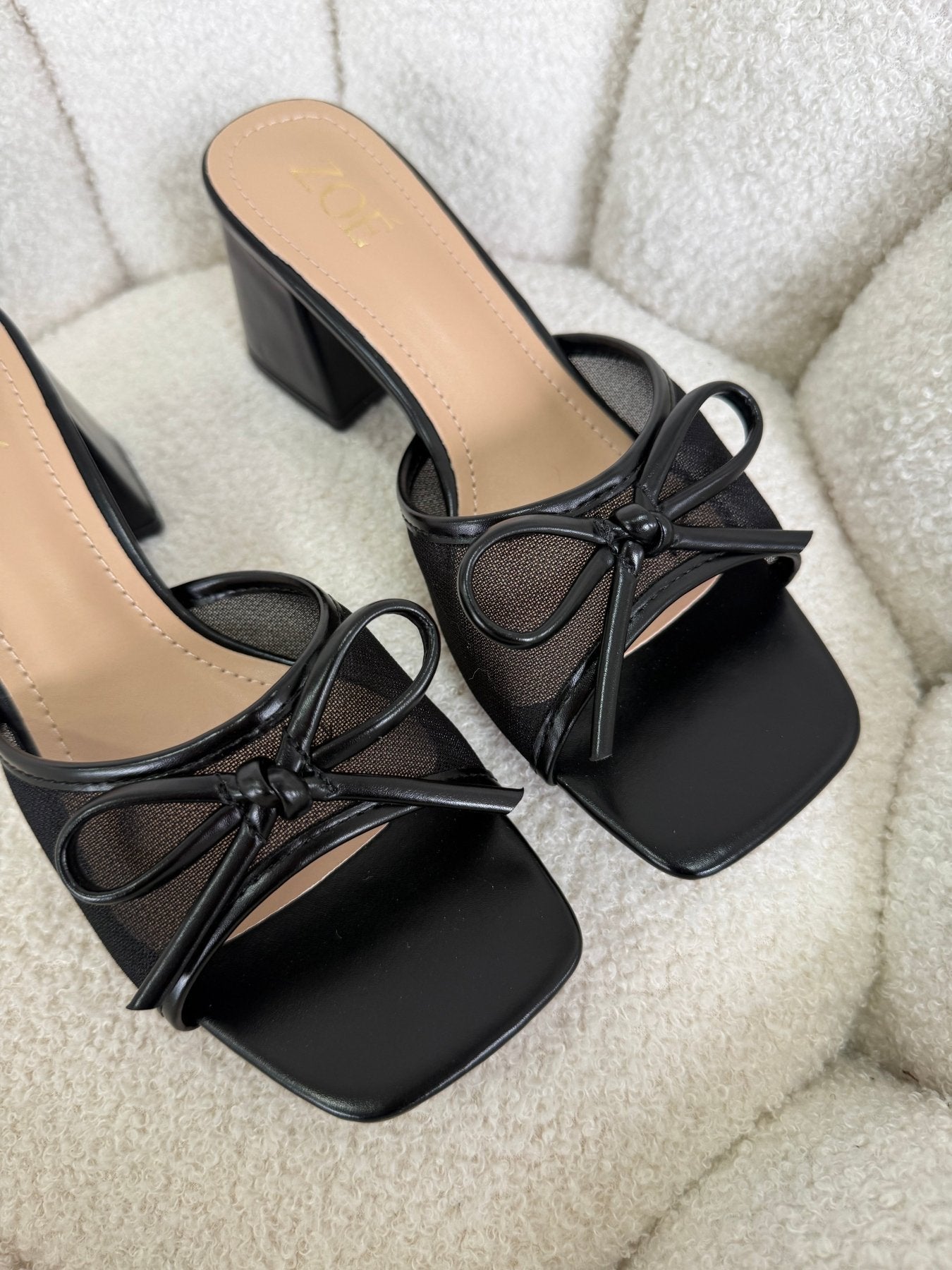 Tacones Negro 14958 Casual de mujer Zoé Brand Costa Rica - ZOÉ BRAND 2026 BLACK sandalias