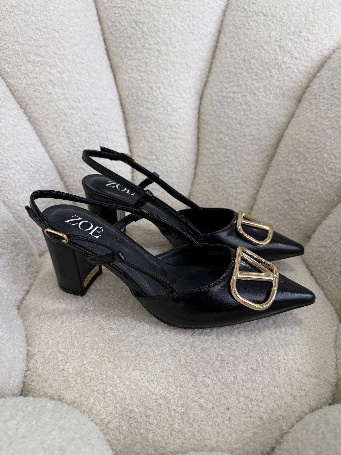 Tacones Negro 14997 Hebilla Slingback Ejecutivo de mujer Zoé Brand Costa Rica - ZOÉ BRAND 2026 BLACK disponible-35