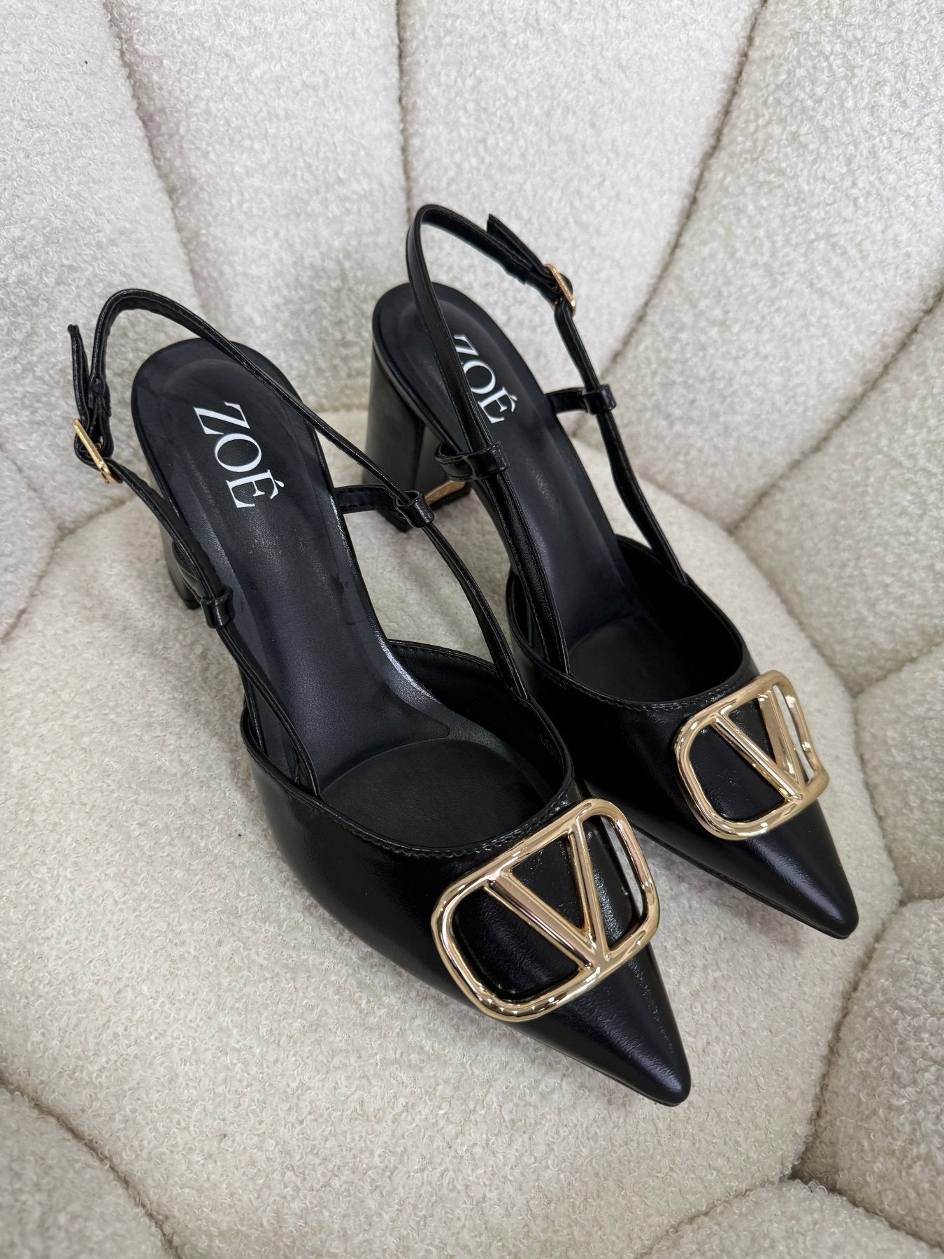 Tacones Negro 14997 Hebilla Slingback Ejecutivo de mujer Zoé Brand Costa Rica - ZOÉ BRAND 2026 BLACK disponible-35