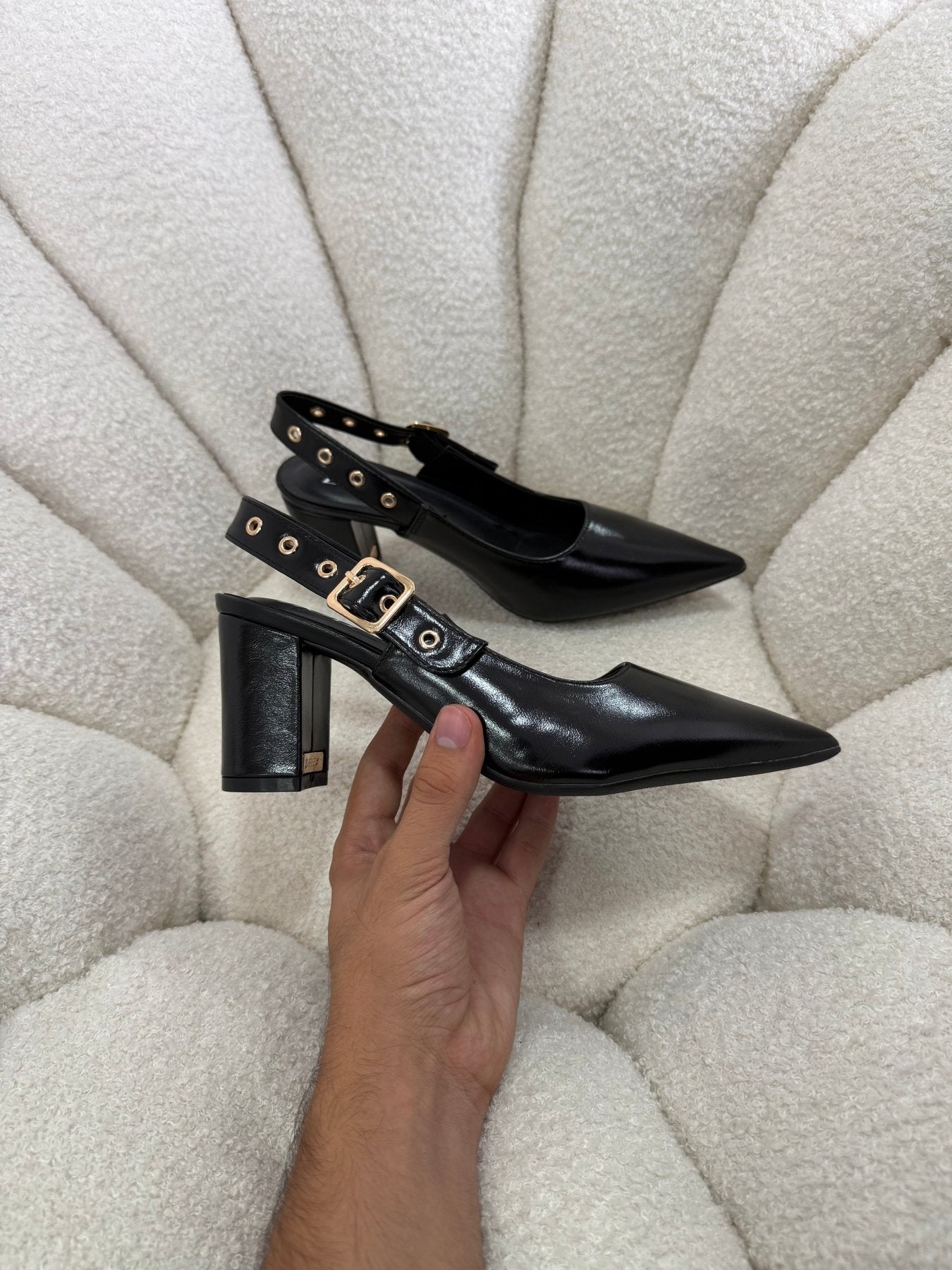 Tacones Negro 15002 Hebilla Slingback Ejecutivo Zoé Brand Costa Rica - ZOÉ BRAND 2026 BLACK disponible-35