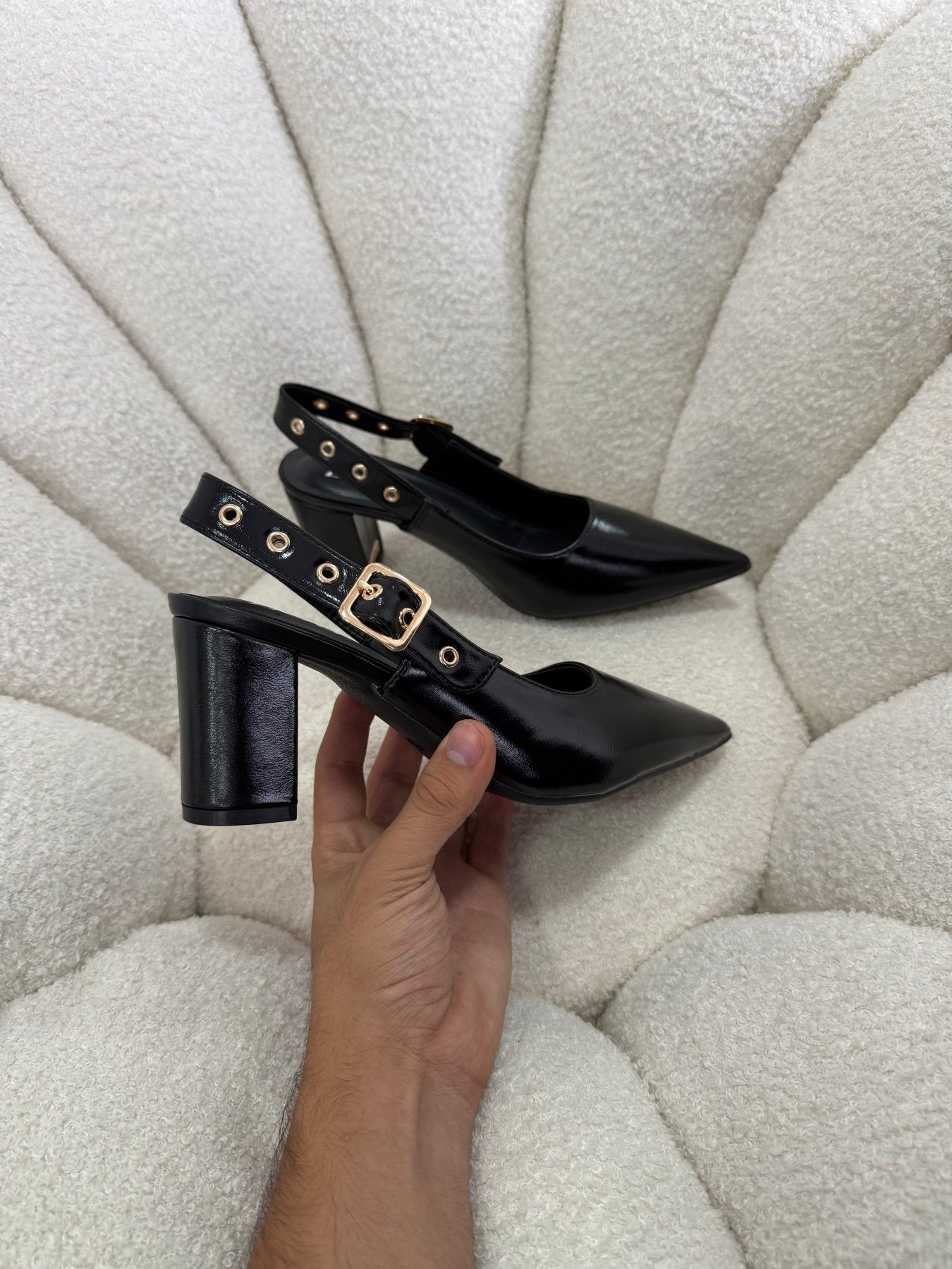 Tacones Negro 15002 Hebilla Slingback Ejecutivo Zoé Brand Costa Rica - ZOÉ BRAND 2026 BLACK disponible-35