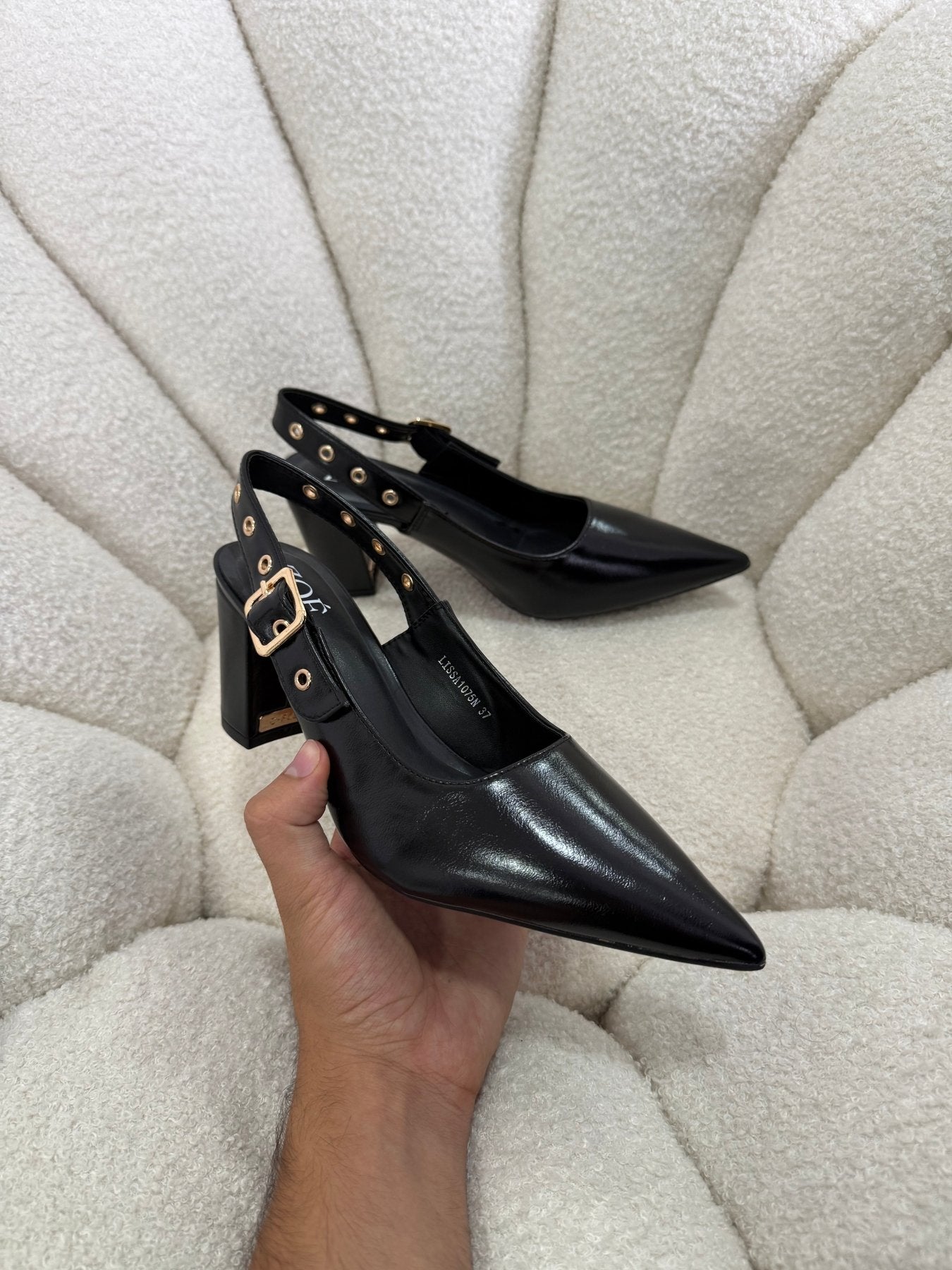 Tacones Negro 15002 Hebilla Slingback Ejecutivo Zoé Brand Costa Rica - ZOÉ BRAND 2026 BLACK disponible-35