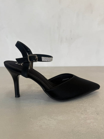 Tacones Negro Brillos 14569 Stilettos Hebilla Ejecutivo de mujer Zoé Brand Costa Rica - ZOÉ BRAND 2025 brillos disponible-35