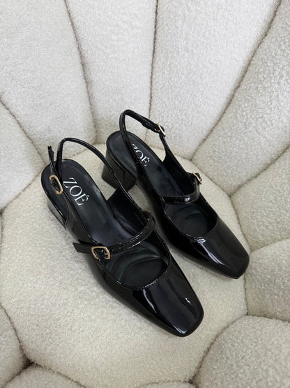 Tacones Negro Charol 15000 Hebilla Mary Jane Slingback Ejecutivo Zoé Brand Costa Rica - ZOÉ BRAND 2026 BLACK disponible-35