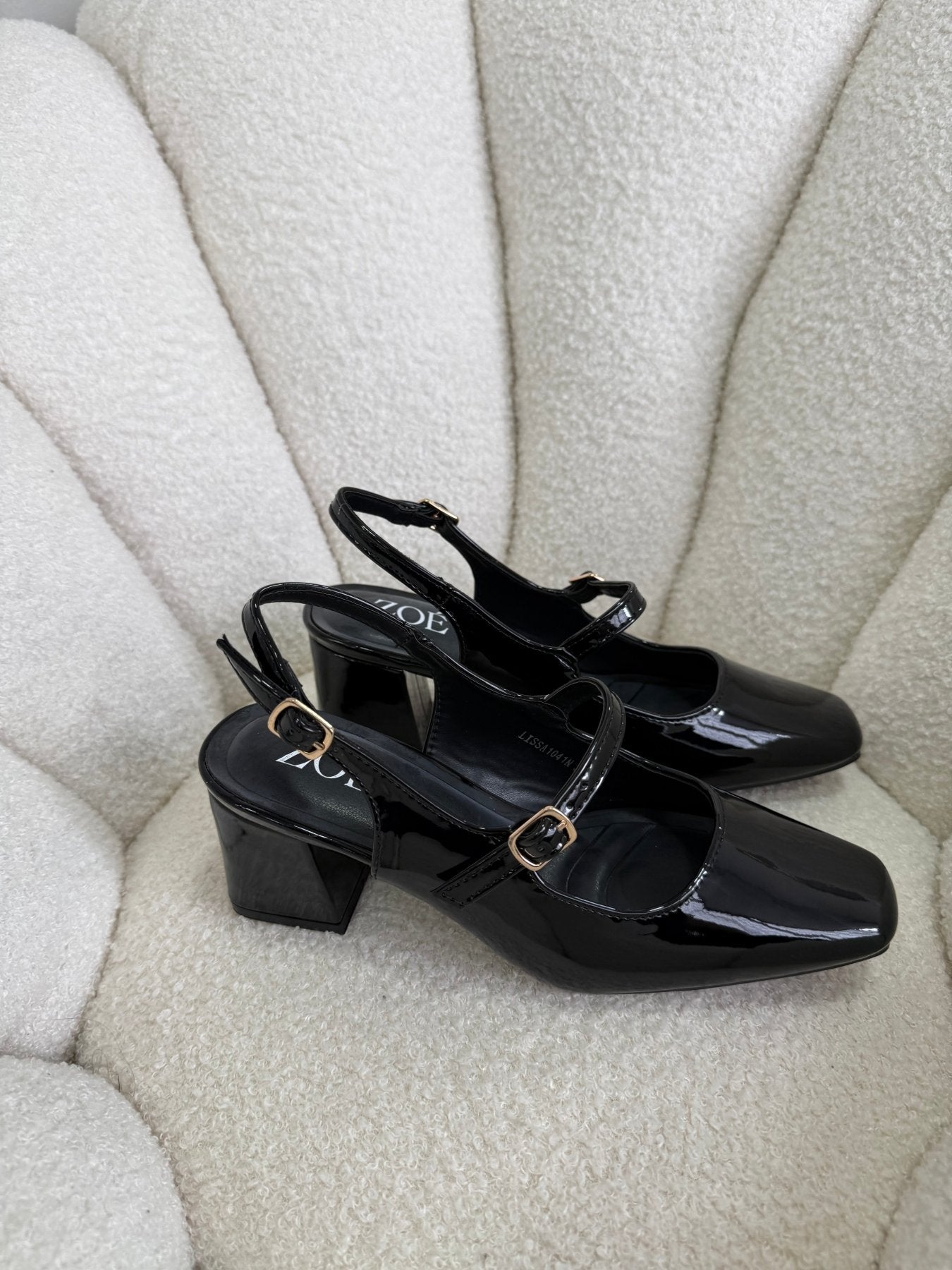 Tacones Negro Charol 15000 Hebilla Mary Jane Slingback Ejecutivo Zoé Brand Costa Rica - ZOÉ BRAND 2026 BLACK disponible-35