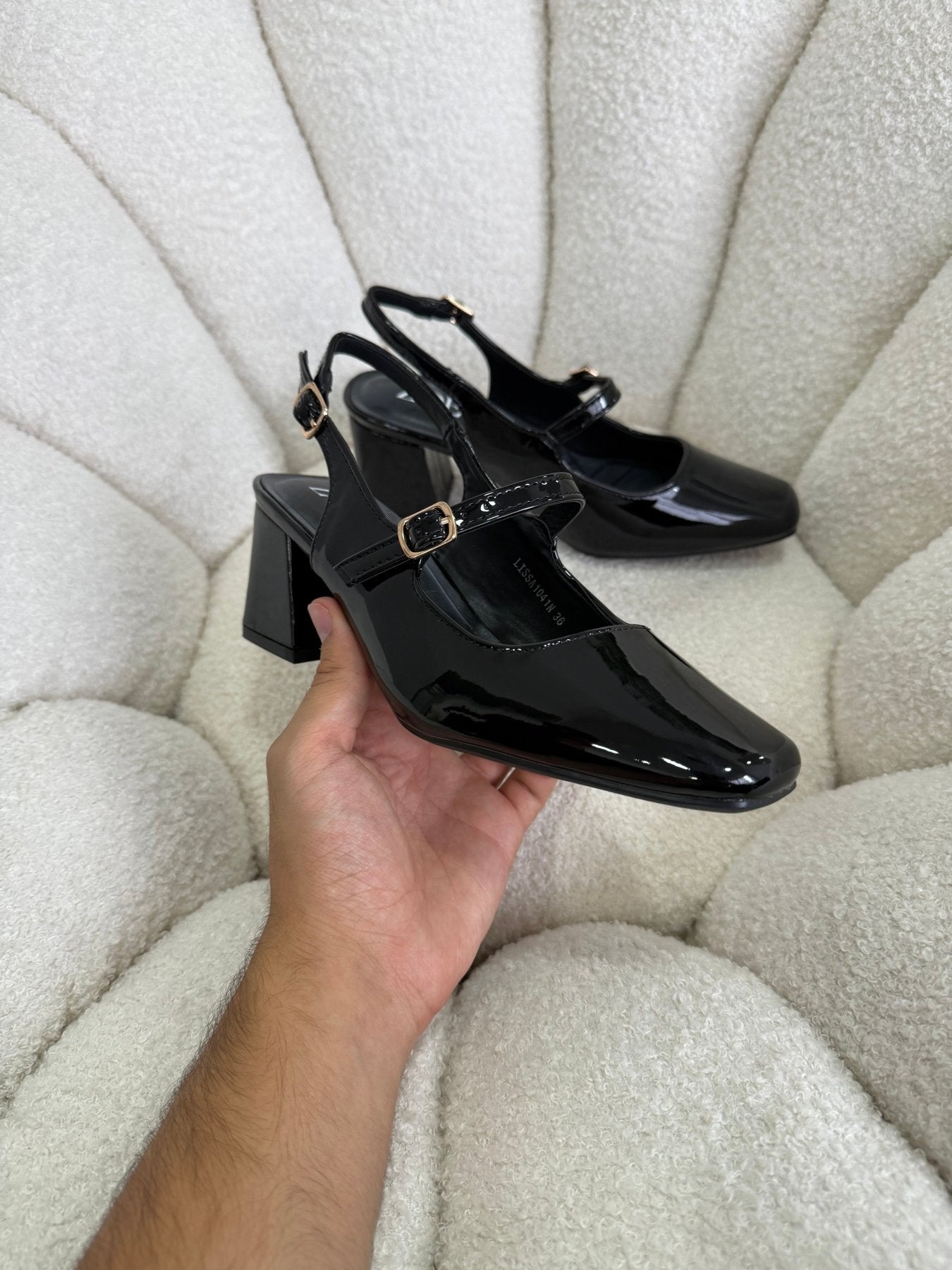 Tacones Negro Charol 15000 Hebilla Mary Jane Slingback Ejecutivo Zoé Brand Costa Rica - ZOÉ BRAND 2026 BLACK disponible-35