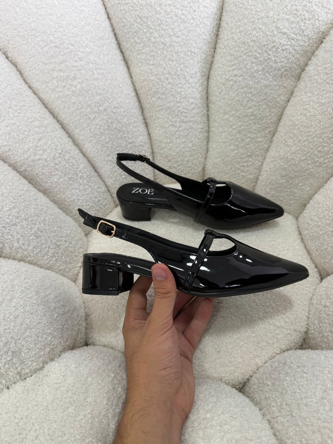Tacones Negro Charol 15004 Hebilla Mary Jane Slingback Ejecutivo Zoé Brand Costa Rica - ZOÉ BRAND 2026 BLACK disponible-35