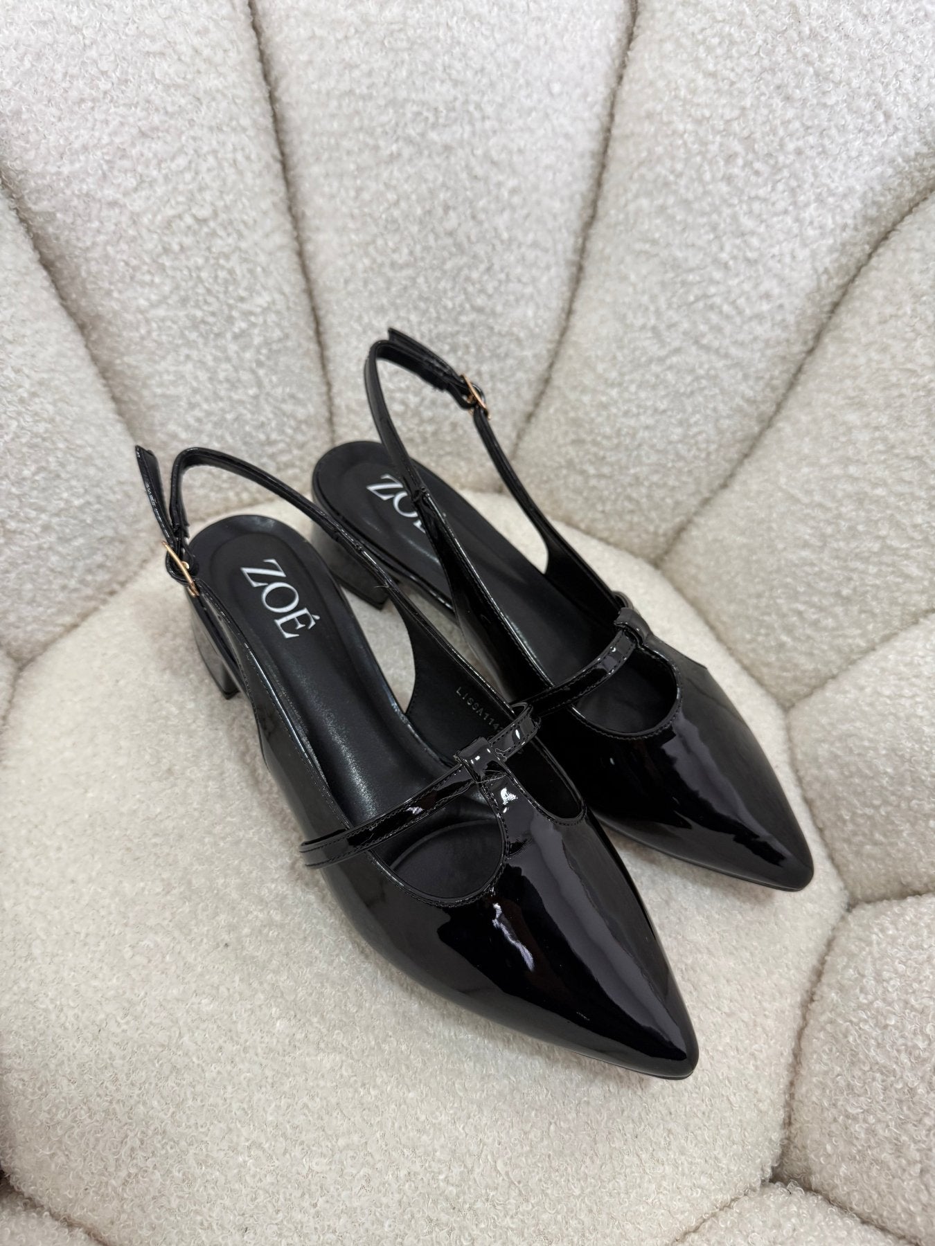 Tacones Negro Charol 15004 Hebilla Mary Jane Slingback Ejecutivo Zoé Brand Costa Rica - ZOÉ BRAND 2026 BLACK disponible-35