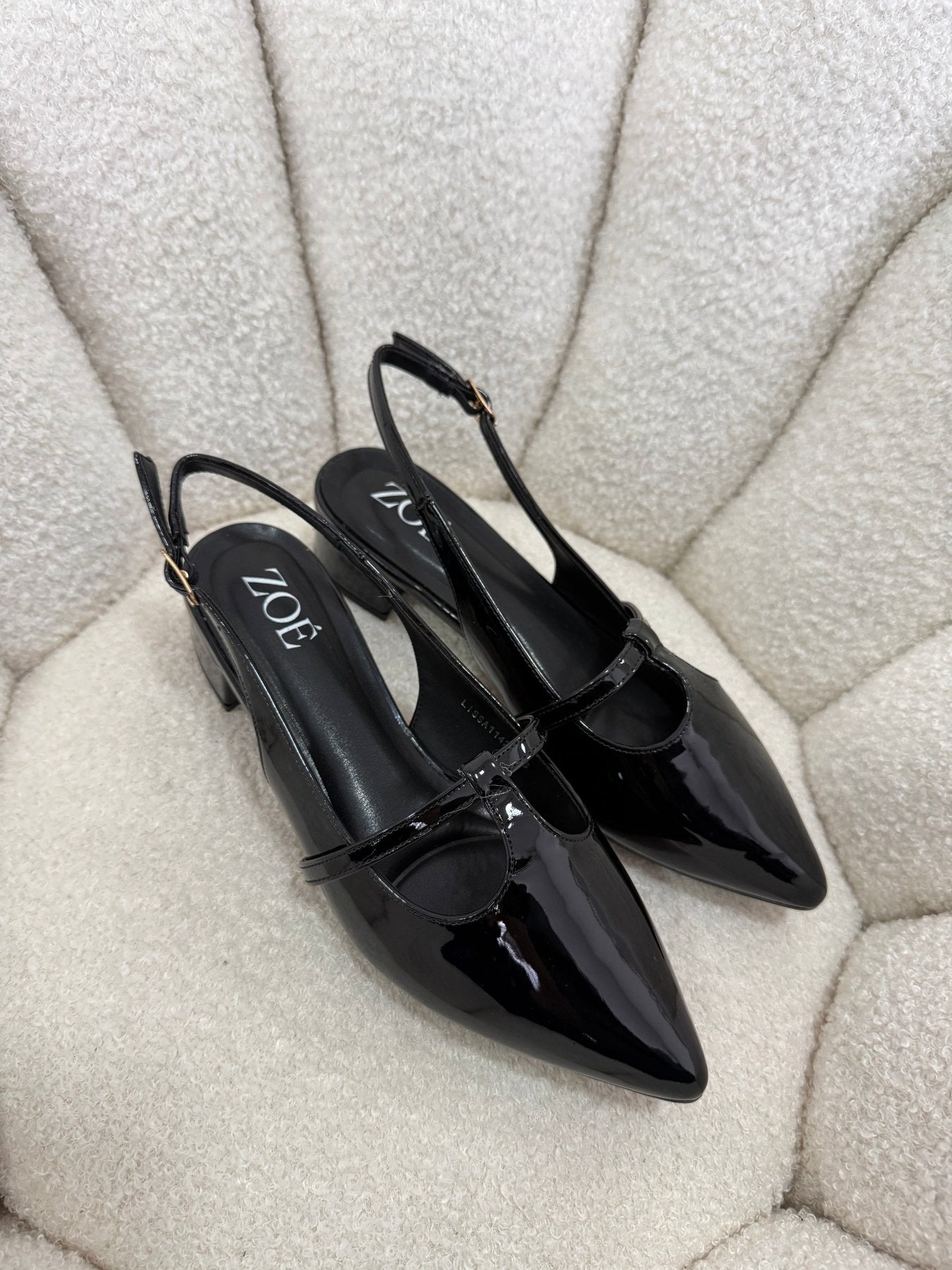 Tacones Negro Charol 15004 Hebilla Mary Jane Slingback Ejecutivo Zoé Brand Costa Rica - ZOÉ BRAND 2026 BLACK disponible-35