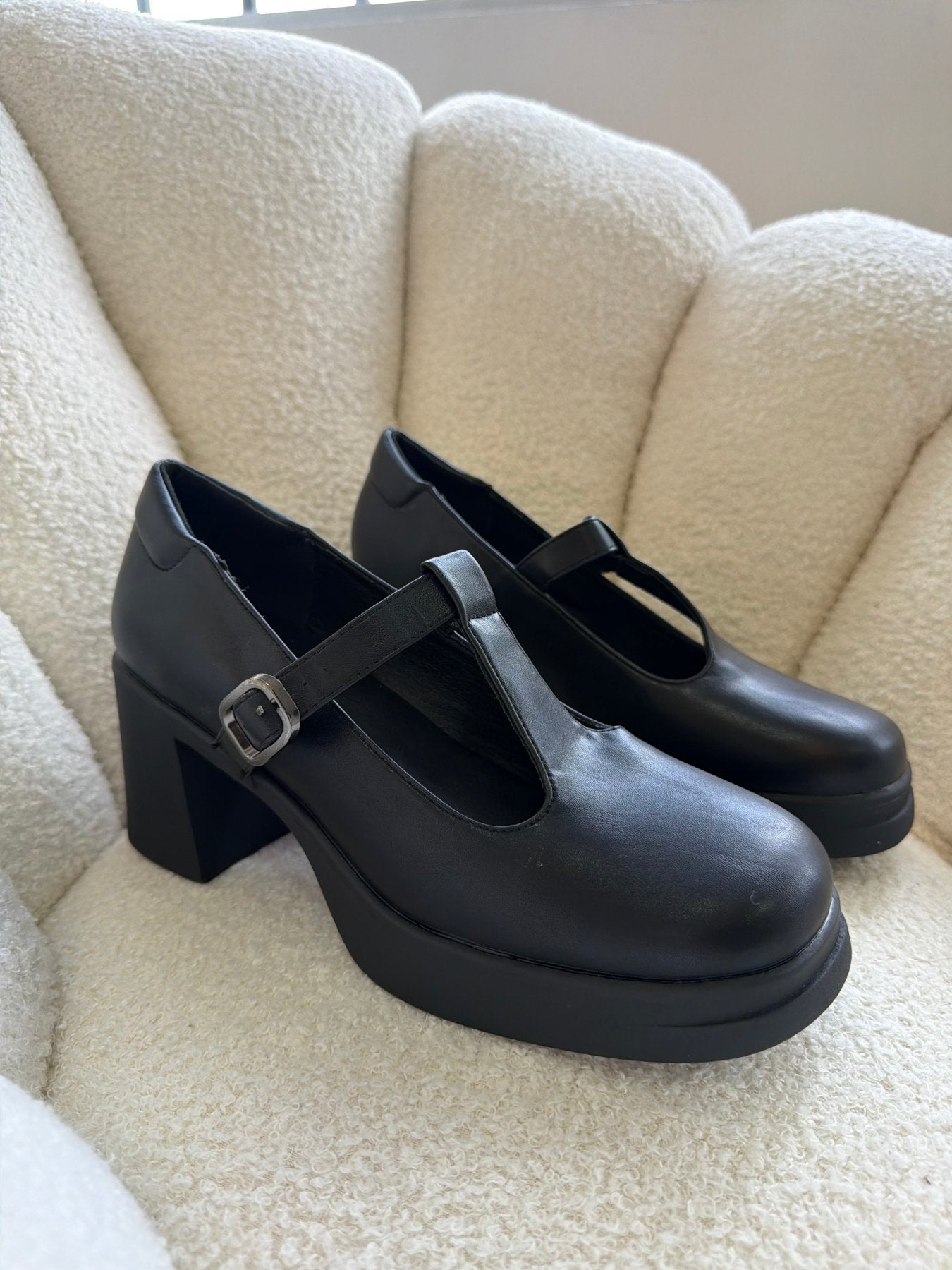 Tacones Negro Plataforma 14512 Mary Jane Hebilla Ejecutivo de mujer Zoé Brand Costa Rica - ZOÉ BRAND 2025 bailarinas clásico