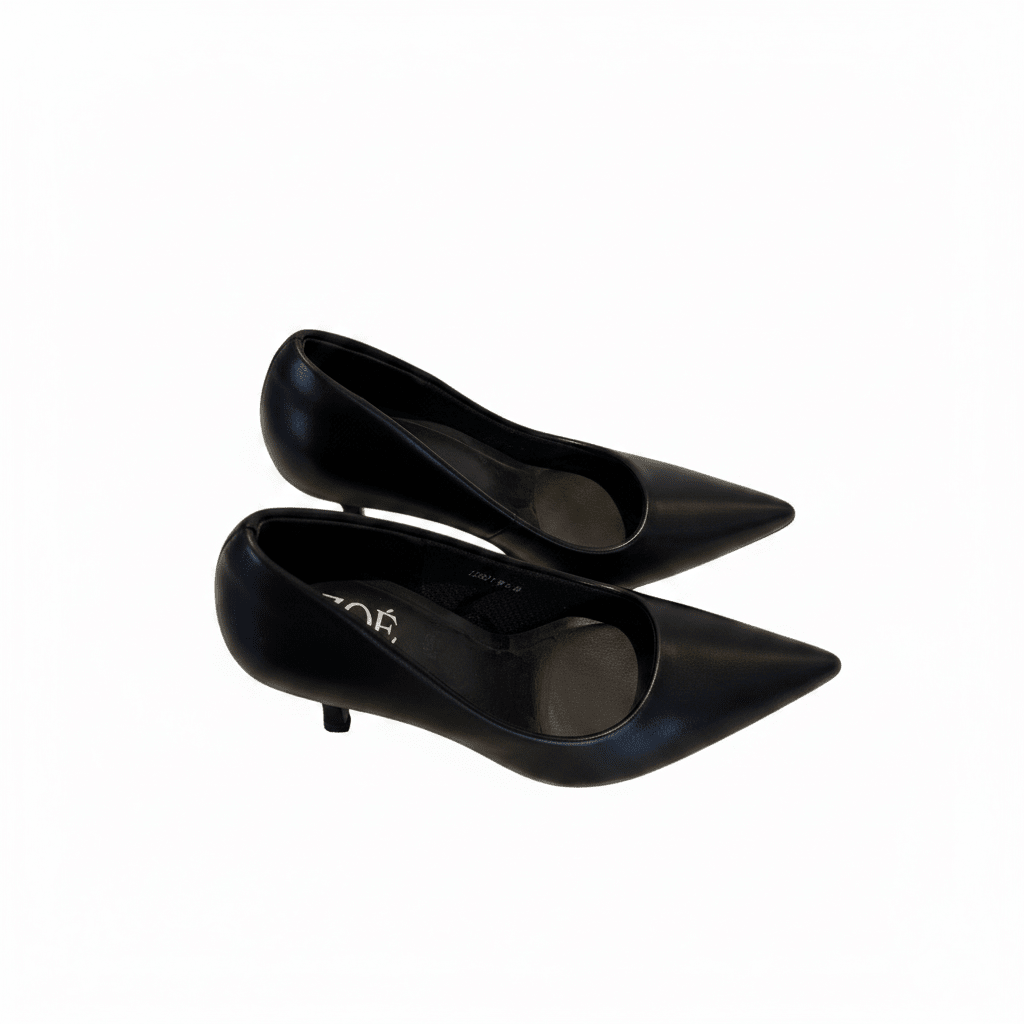 Tacones Negro Tacón Alto 15100 Punta Fina de mujer Costa Rica - ZOÉ BRAND 2026 BLACK charol