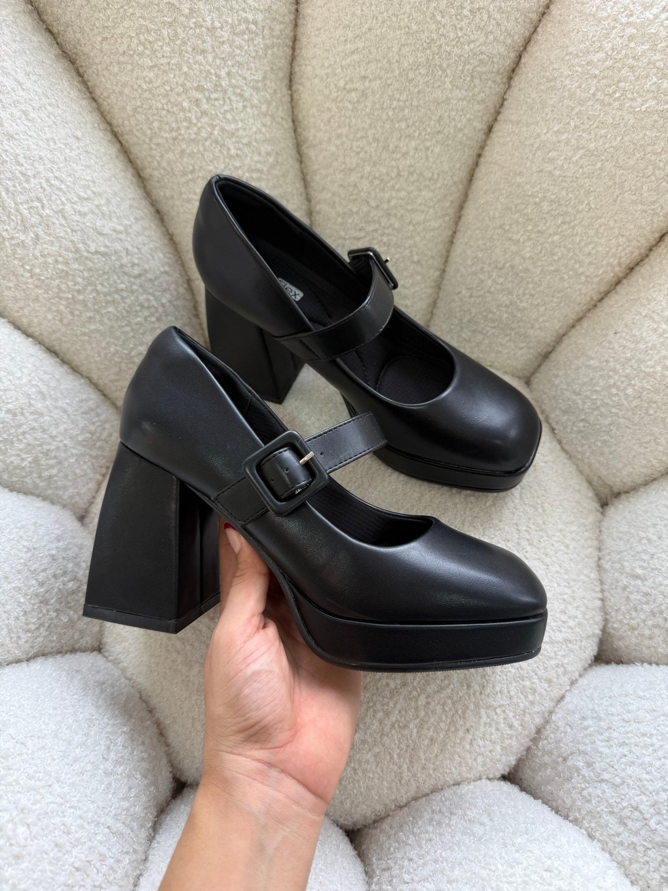 Tacones Negros 13763 Hebilla Mary Jane Casual de mujer Zoé Brand Costa Rica - ZOÉ BRAND 2024 clásico disponible-35