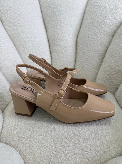 Tacones Nude Charol 14999 Hebilla Mary Jane Slingback Ejecutivo Zoé Brand Costa Rica - ZOÉ BRAND 2026 disponible-35 disponible-36