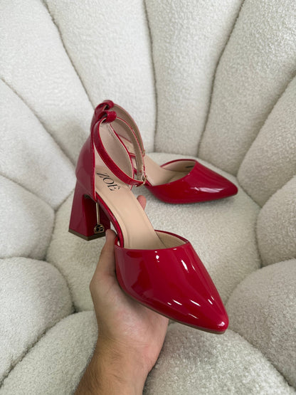 Tacones Rojo Charol 15018 Hebilla Ejecutivo Zoé Brand Costa Rica - ZOÉ BRAND 2026 charol disponible-35