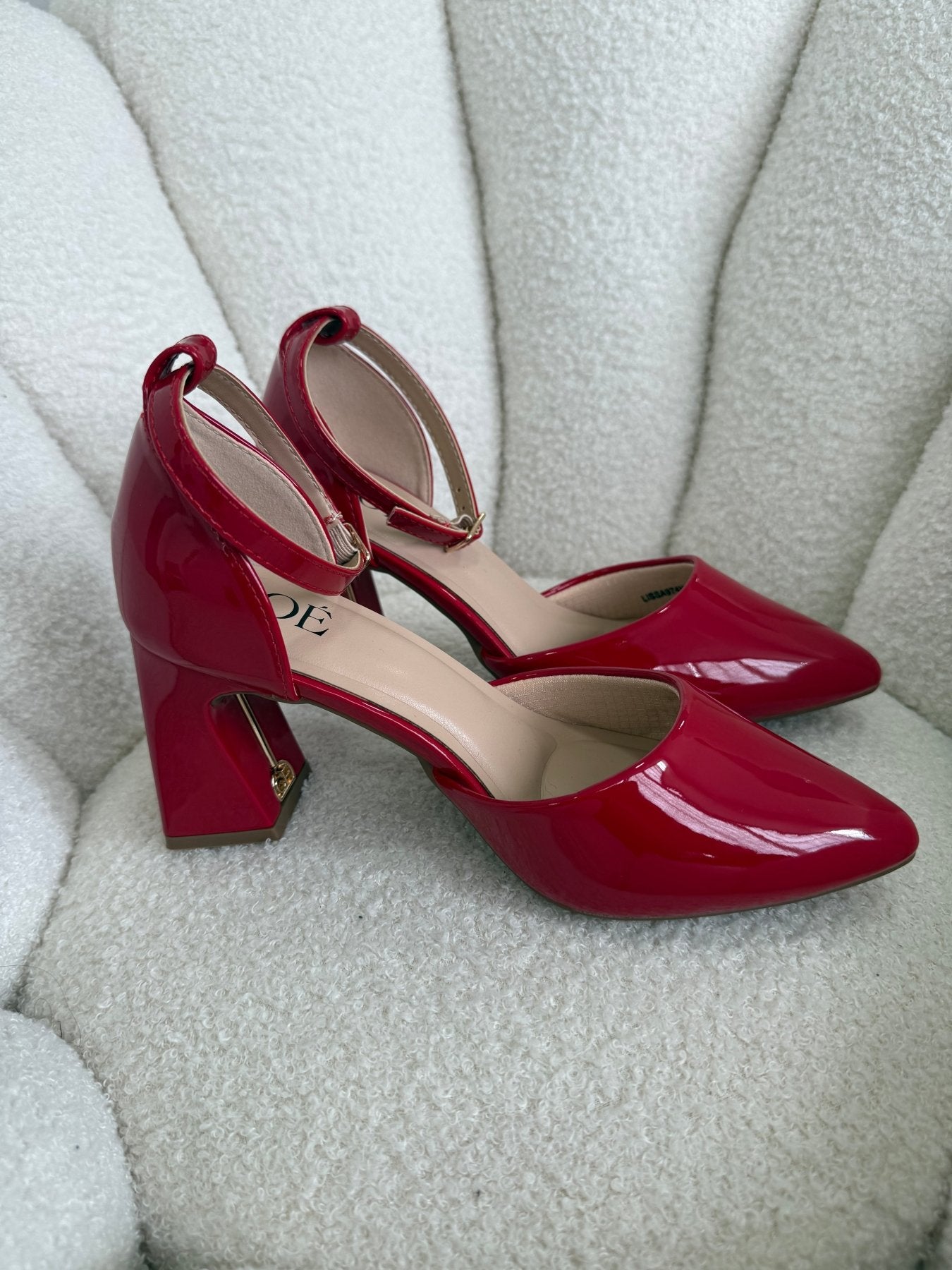 Tacones Rojo Charol 15018 Hebilla Ejecutivo Zoé Brand Costa Rica - ZOÉ BRAND 2026 charol disponible-35