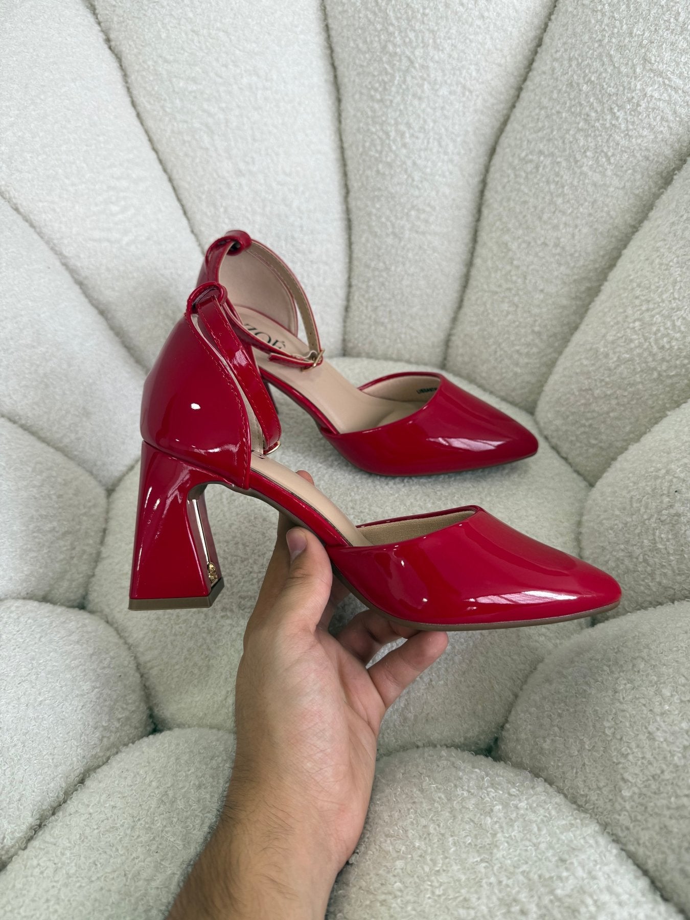 Tacones Rojo Charol 15018 Hebilla Ejecutivo Zoé Brand Costa Rica - ZOÉ BRAND 2026 charol disponible-35