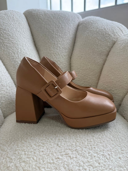 Tacones Terracota 13764 Hebilla Mary Jane Casual de mujer Zoé Brand Costa Rica - ZOÉ BRAND 2025 clásico disponible-35