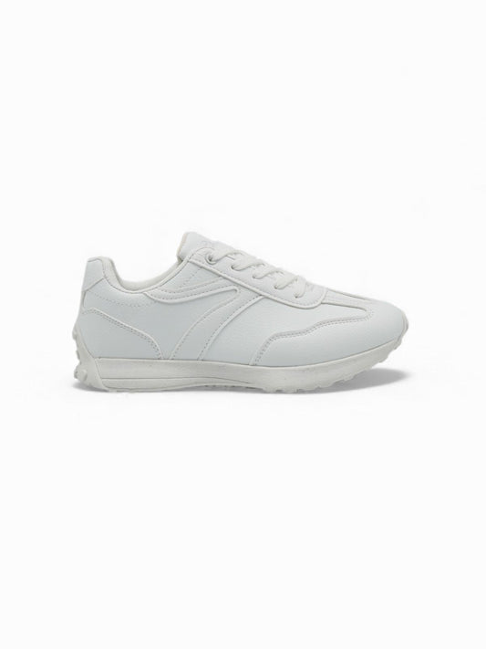 Tenis Blanco 14443 De Cordones Casual Zoé Brand Costa Rica