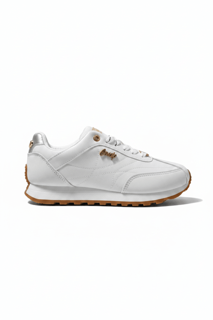 Tenis Blanco Plataforma 14816 De cordones Casual de mujer Zoé Brand Costa Rica