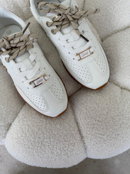 Tenis Blanco 14838 De cordones Casual de mujer Zoé Brand Costa Rica