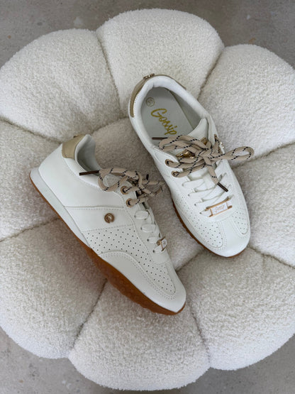Tenis Blanco 14838 De cordones Casual de mujer Zoé Brand Costa Rica
